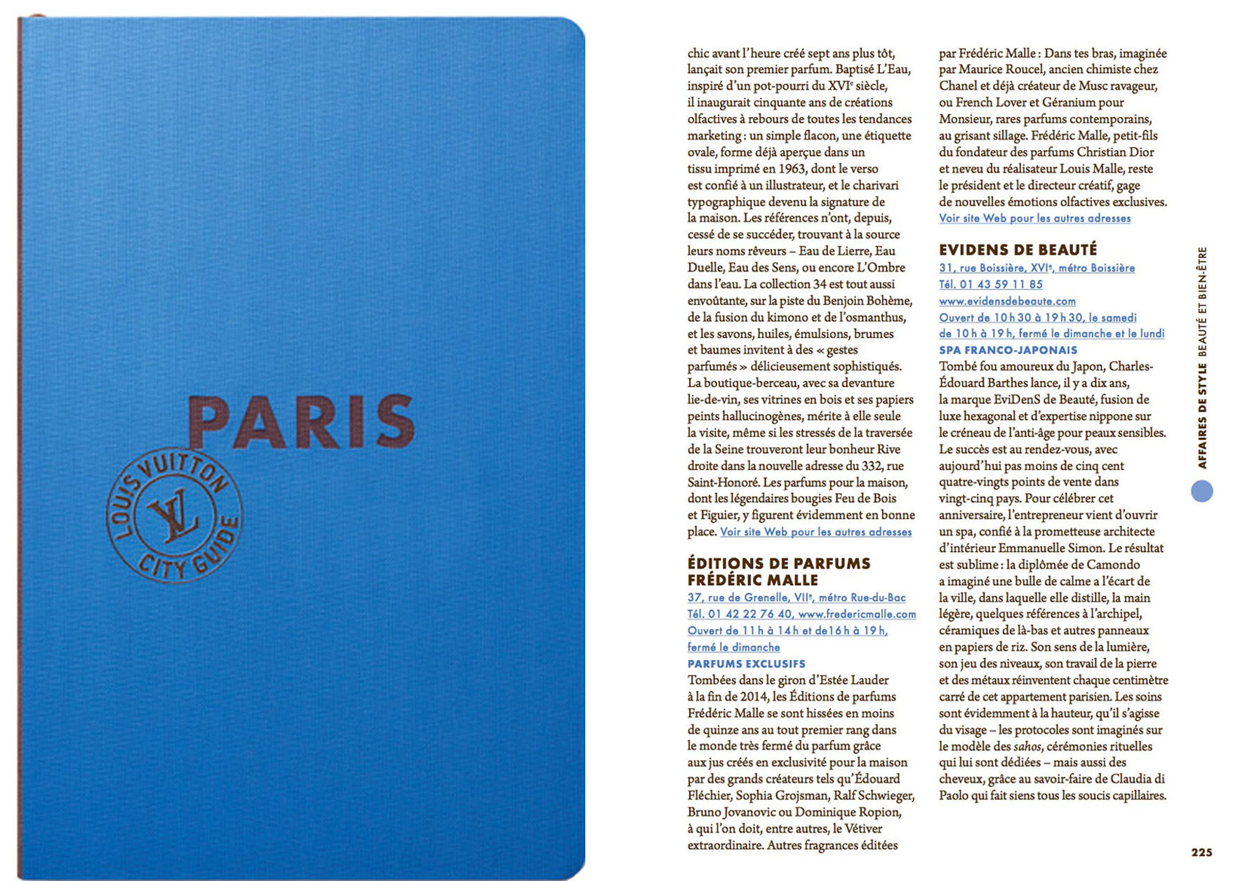 LV CITY GUIDE - FRANCE - 2018