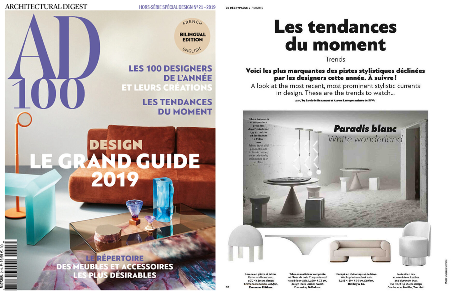 AD 100 - FRANCE - 2019