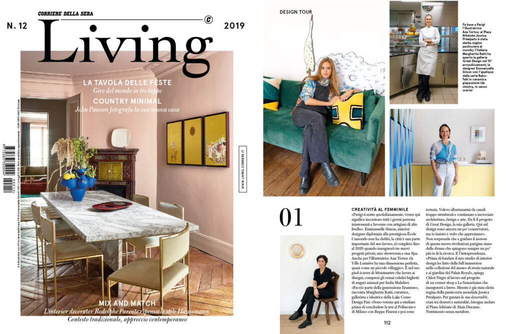 LIVING CORRIERE - ITALIE - 2019