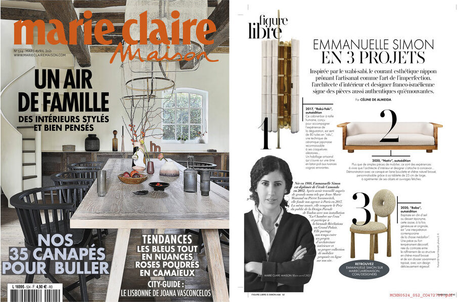 MARIE CLAIRE MAISON - FRANCE - 2021