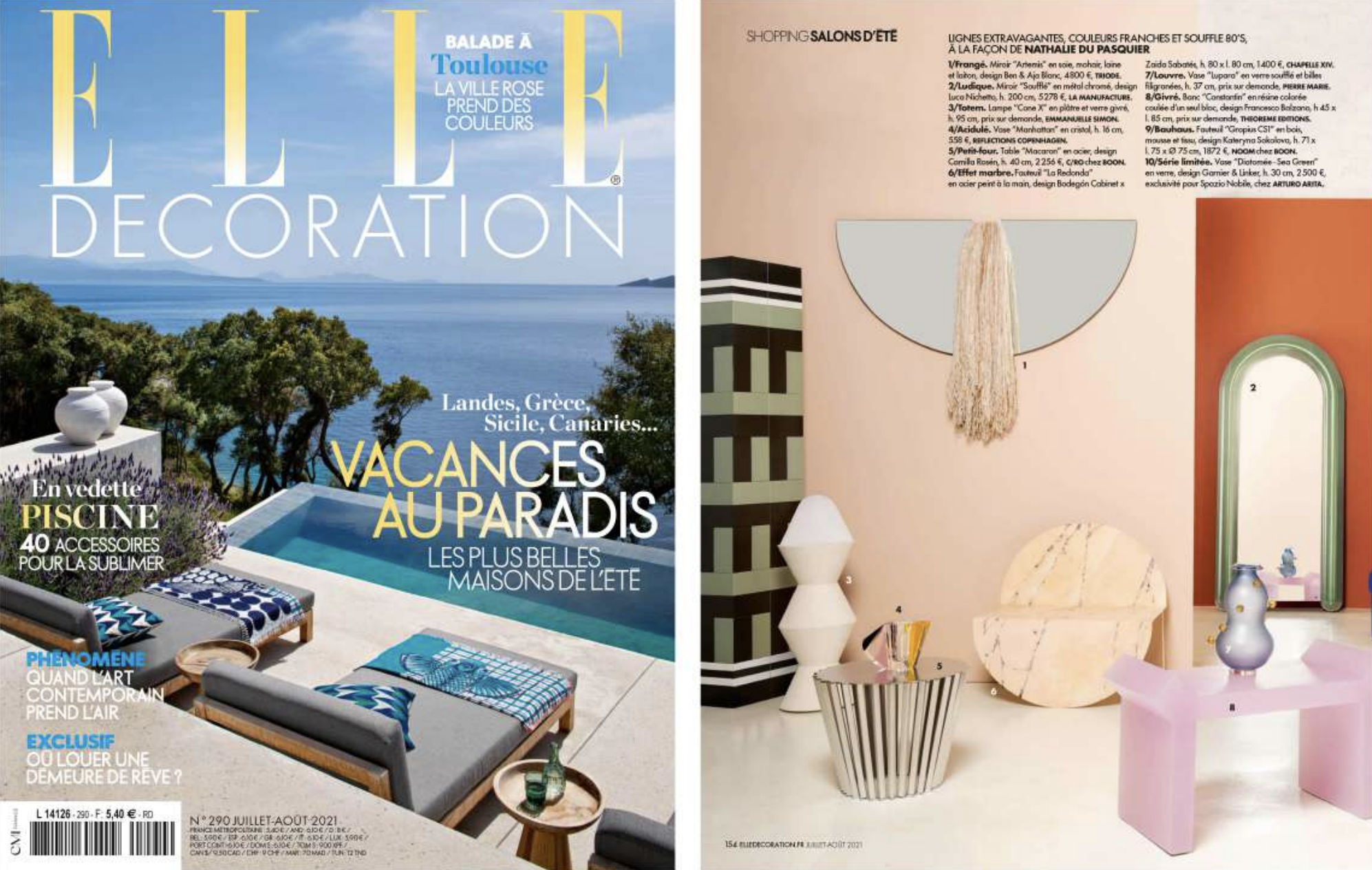 ELLE DECORATION - FRANCE - 2021