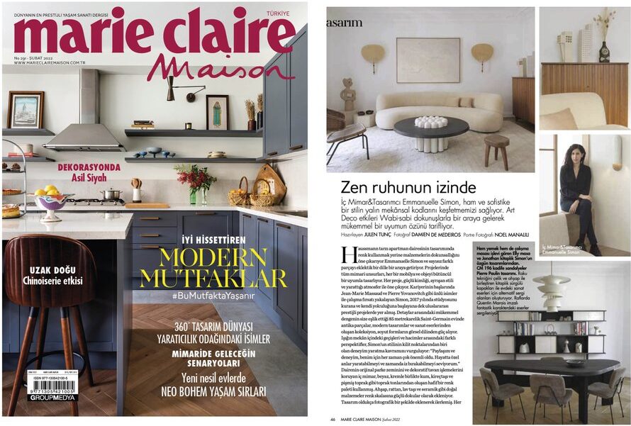 MARIE CLAIRE MAISON - TURQUIE- 2022 - (3 p.)