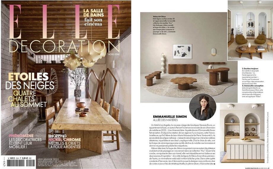 ELLE DECORATION - FRANCE- 2022