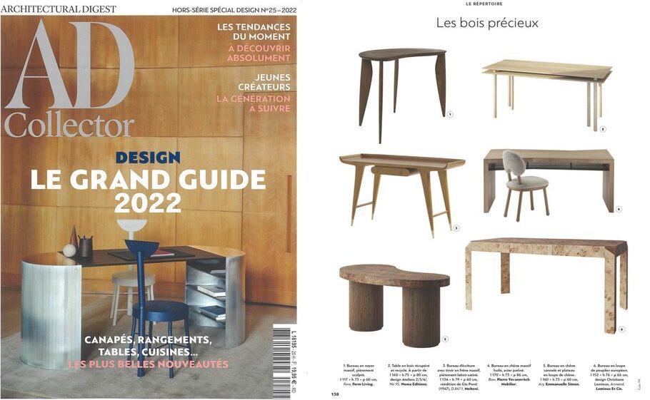 AD MAGAZINE - FRANCE- 2022 - (3 p.)