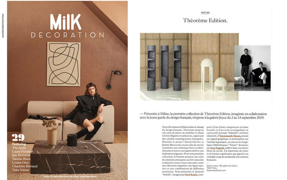 MILK DECORATION - FRANCE - 2019