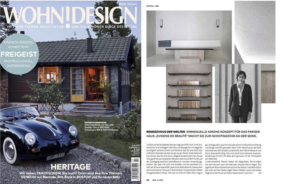 WOHN! DESIGN - ALLEMAGNE - 2019 - (2.p)